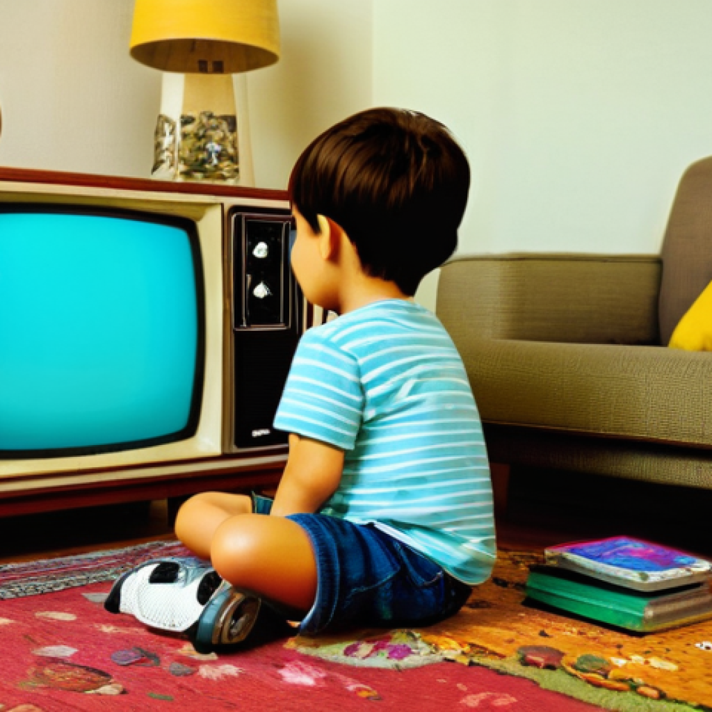 다이노코어 DVD와 블루레이 판매 현황 - **Prompt 1: Nostalgic DinoCore Childhood Memory**
    A wide shot of a cozy, slightly retro living r...